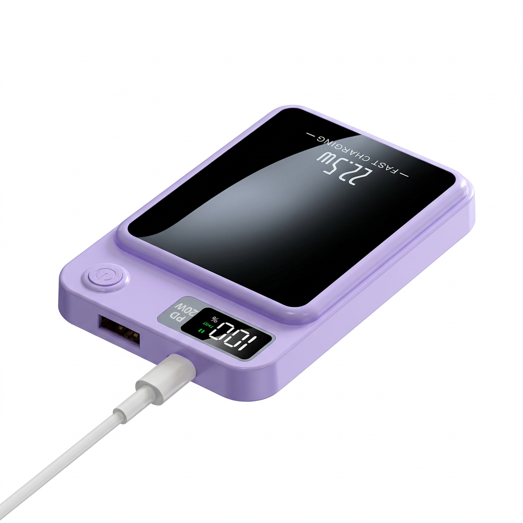 Fioletowy Powerbank 10 000 mAh